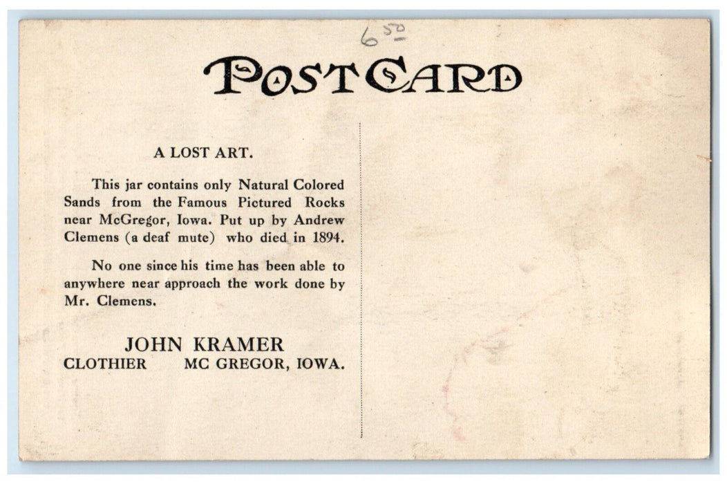 c1910s McGregor Iowa IA, Home Of The American School For The Protection Postcard