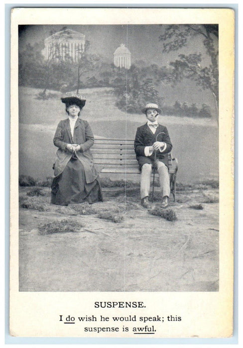 1909 Baylake Minnesota MN To St. Louis Park DPO 1894-1909 Suspense Postcard