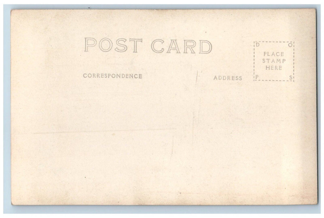 c1910's Bird's Eye View Of Mt. Hood From Portland Oregon OR RPPC Photo Postcard