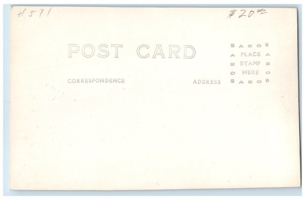 1929 Interstate Ski Meet Scene Voss Glenwood Minnesota MN RPPC Photo Postcard