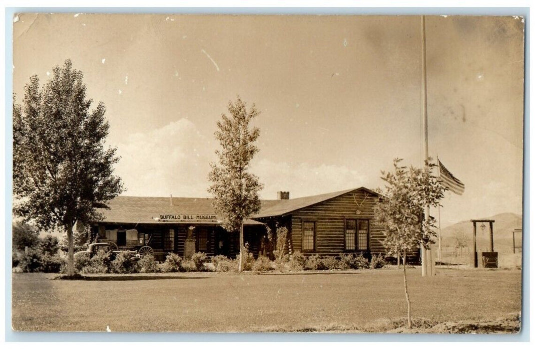 c1920's Masonic Temple Building View Laramie Wyoming WY RPPC Photo Postcard