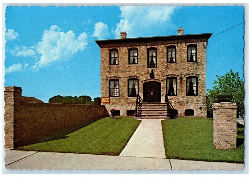 c1960's Entrance to Von Stiehl Algoma Wisconsin WI Vintage Unposted Postcard