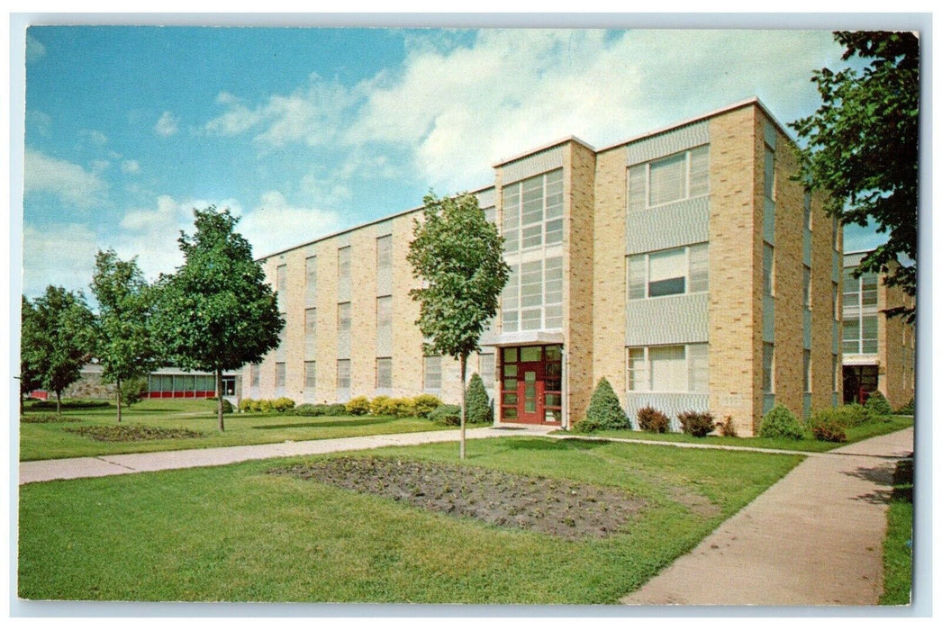 Northwestern College Colenbrander Hall Men's Dormitory Orange City IA Postcard