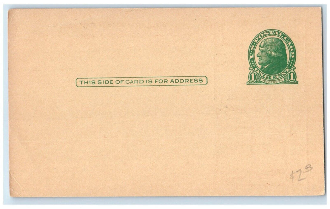 c1940 William Penn College Map Montezuma Oskaloosa Iowa Vintage Antique Postcard