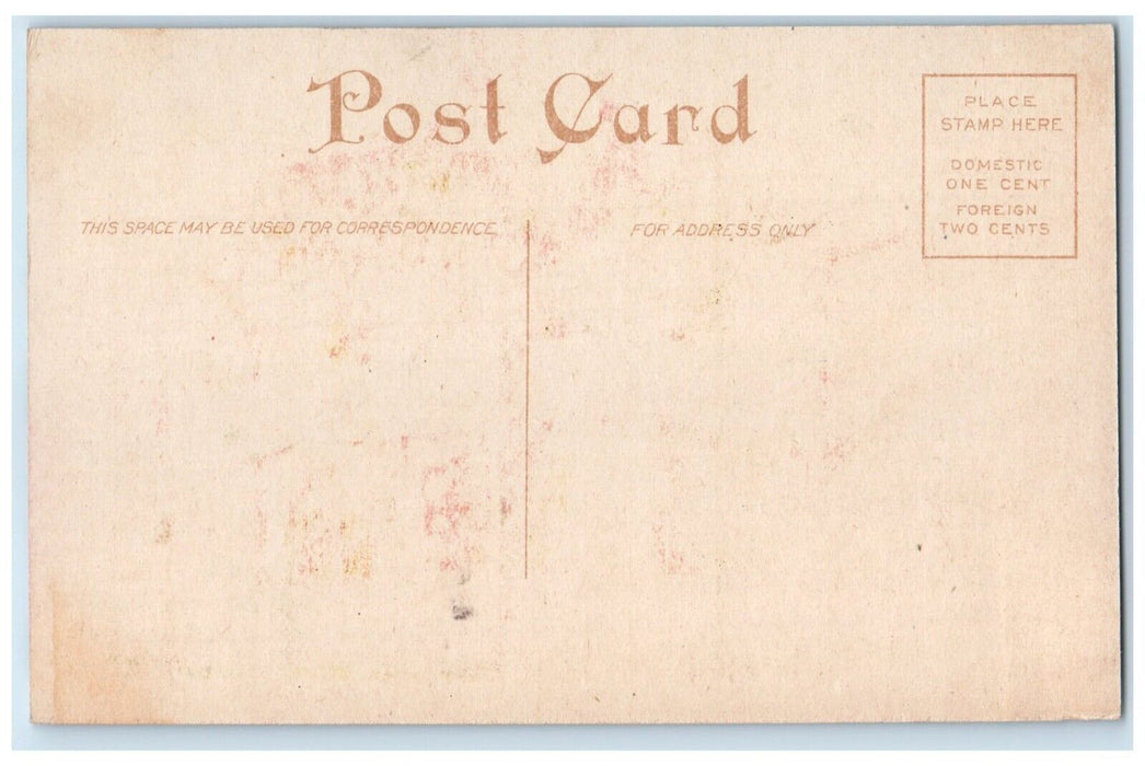 c1910 Residence Ex-President Benjamin Harrison Indianapolis Indiana IN Postcard