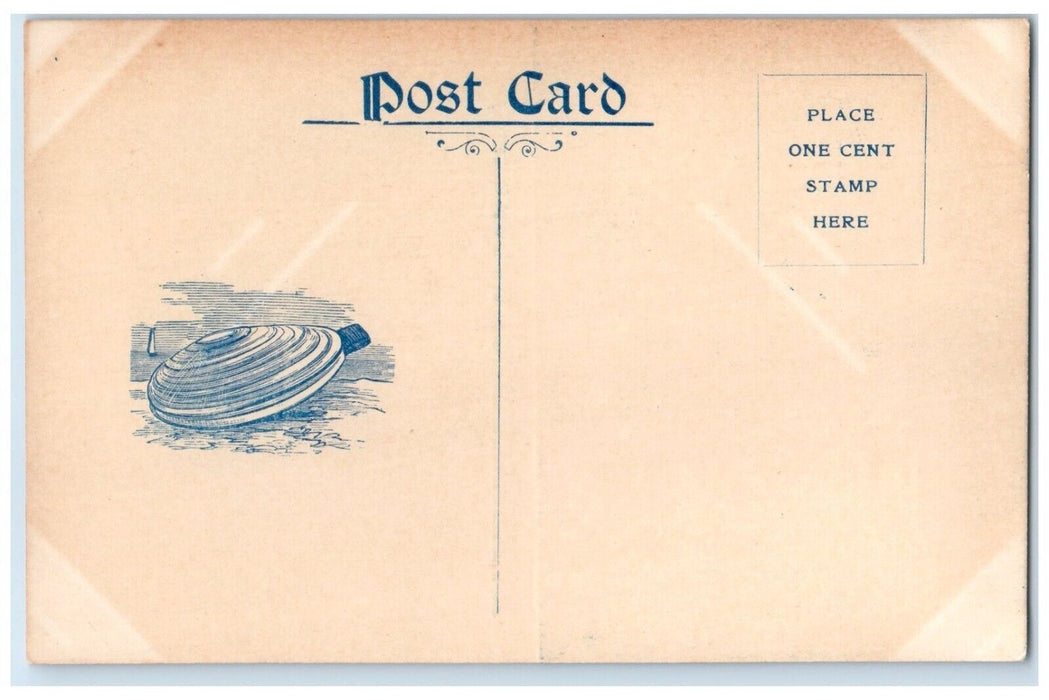 c1910 Kickemuit Grange Exterior Warren Rhode Island RI Vintage Antique Postcard