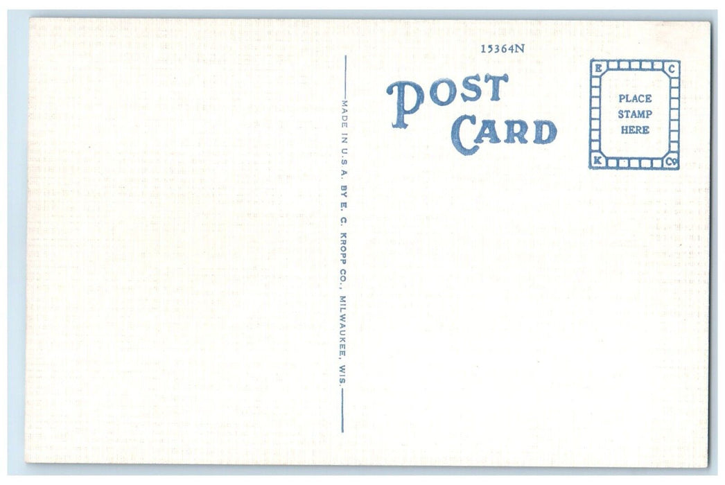 View Looking South From Pioneer Park Stillwater Minnesota MN Vintage Postcard