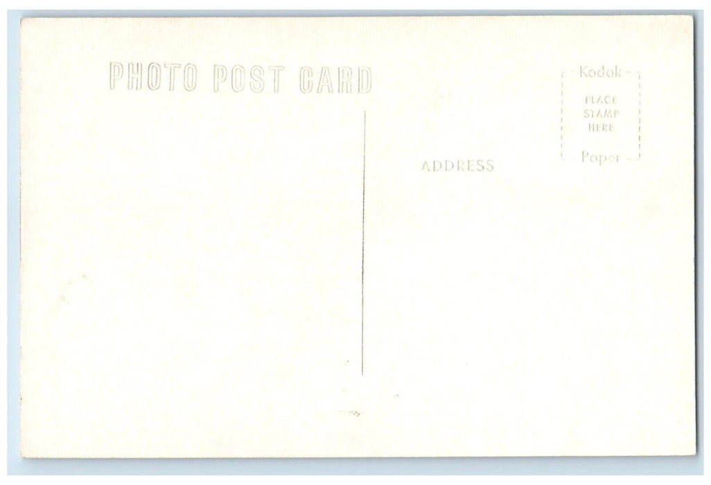 c1950's Fort Randal Dam And Pickstown South Dakota SD RPPC Photo Postcard