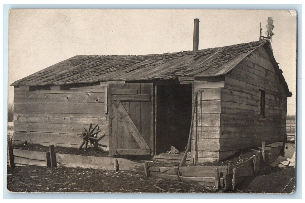 c1910's Black Powder Rifle Calhoun County Iowa IA RPPC Photo Antique Postcard