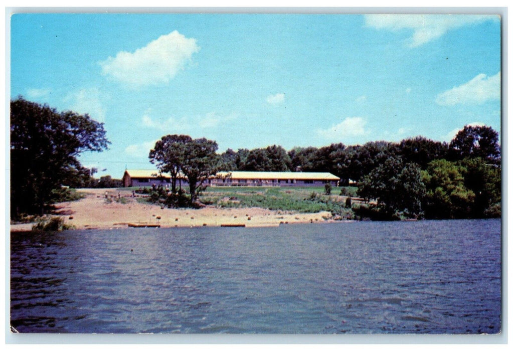 1960 Joy Conservative Baptist Camp Whitewater Wisconsin Antique Vintage Postcard