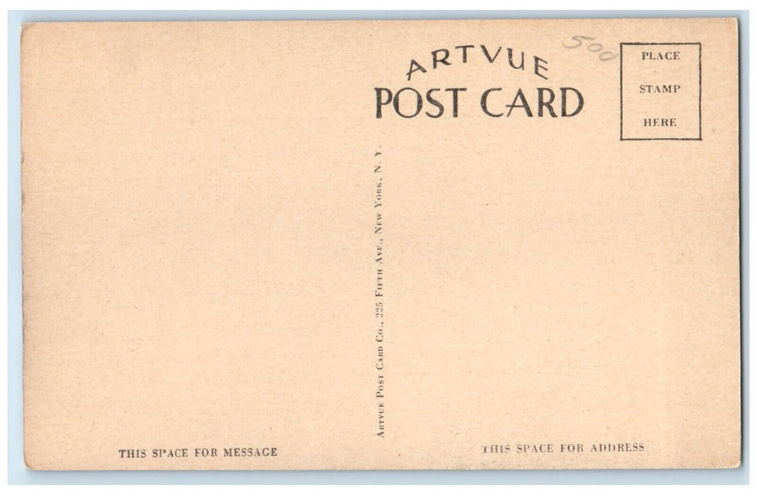 c1940 Thirteenth Street Looking East 26th Avenue Columbus Nebraska NE Postcard