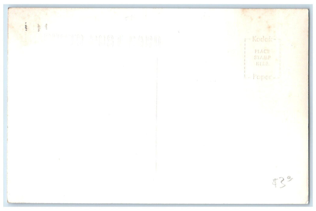 c1950's Eisenhower Museum Building Abilene Kansas KS RPPC Photo Vintage Postcard