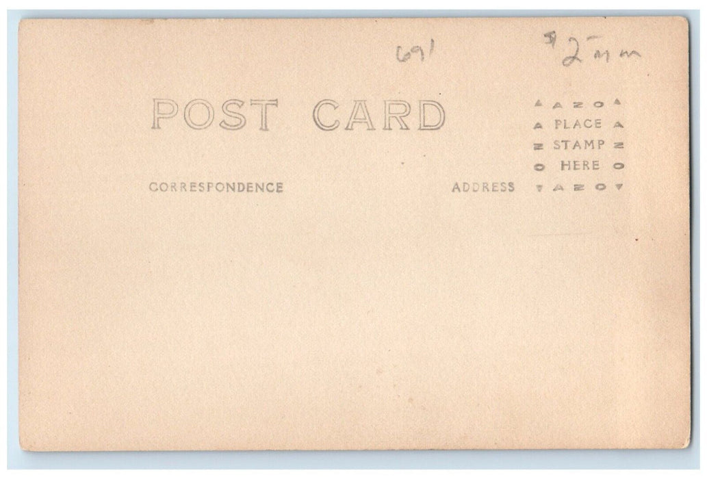 Paradise Camp And The Mountain Rainer National Park WA RPPC Photo Postcard