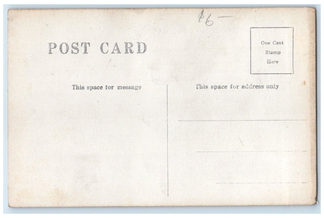 c1910 Skegemog Point Michigan Ruth Steamer Ship Beeb RPPC Photo Antique Postcard