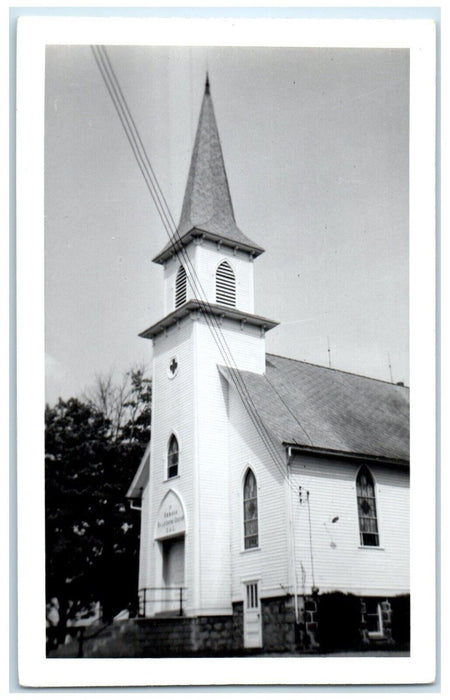 1960 Emmaus Lutheran Church Waupun Wisconsin WI RPPC Photo Vintage Postcard