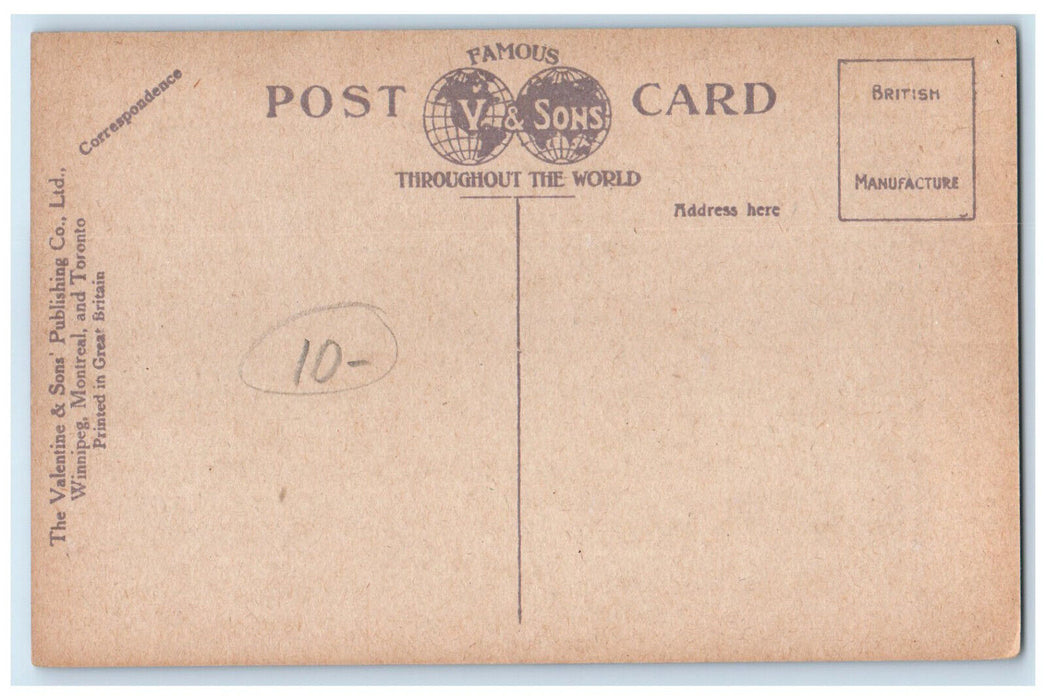 c1910 C.N.R. Depot Saskatoon Saskatchewan Canada Unposted Antique Postcard
