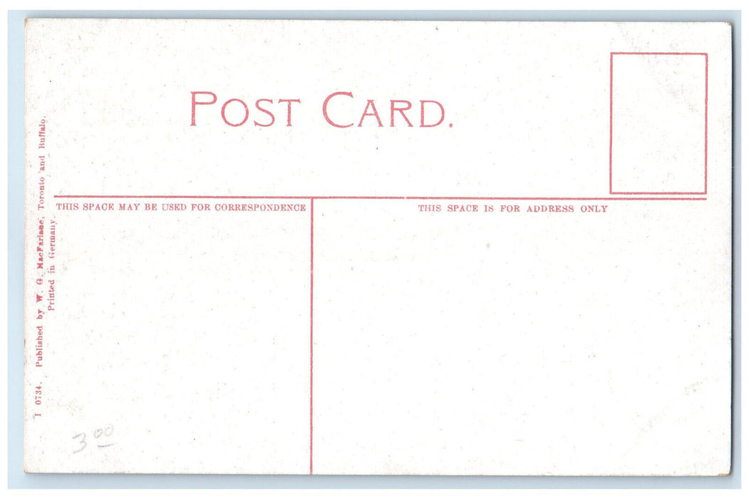 c1910 Harbor Front Vancouver British Columbia Canada Antique Postcard