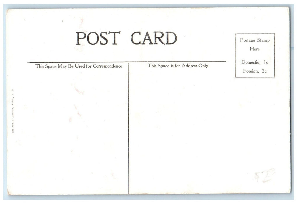 c1910's View Of Hole In The Wall Bad Land North Dakota ND Antique Postcard