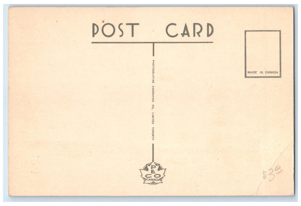 c1940's SS Columbia of Bob-Lo Excursion Co. Bob-Lo Island Park Canada Postcard