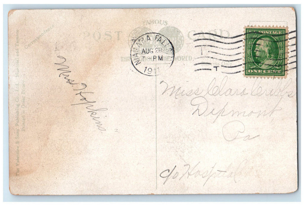 1911 On The Humber Lambton Mills Near Toronto Ontario Canada Postcard