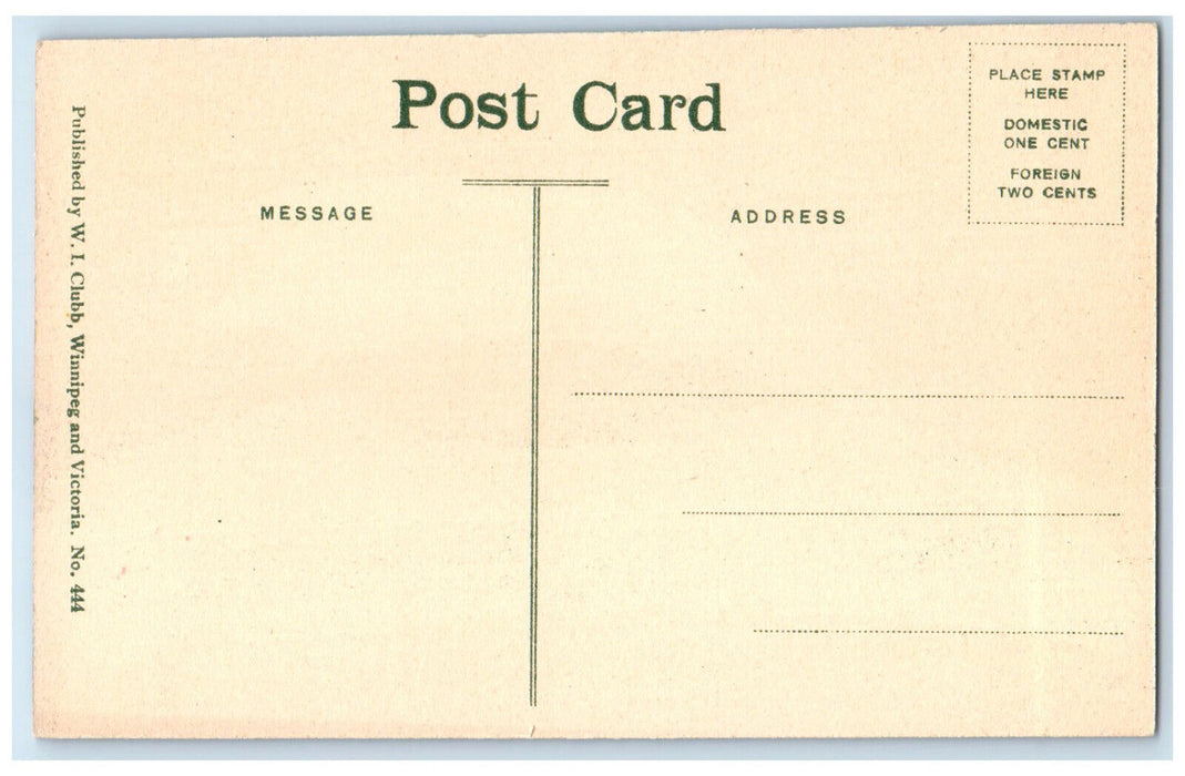 c1910 C.P.R.S.S. Princess Victoria Victoria British Columbia Canada Postcard