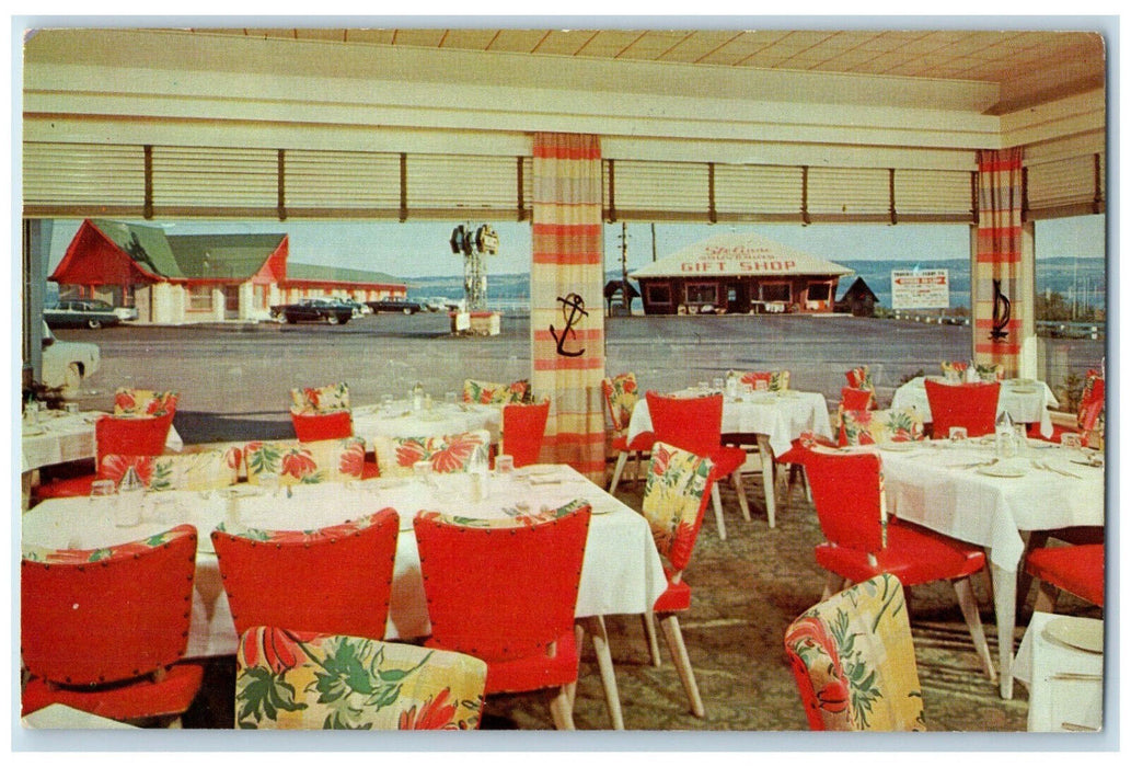 c1950's Zenith Motel Ste. Anne De Beaupre Blvd. Quebec Canada Postcard