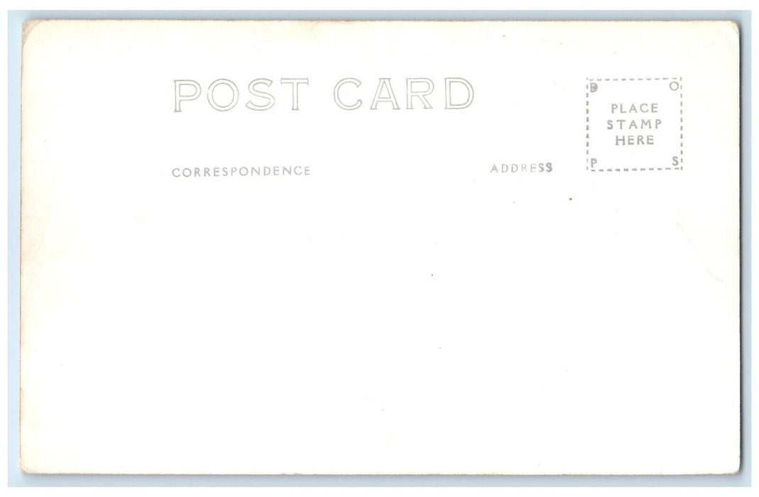 c1940's US Post Office Building Dirt Road Lovelock Nevada NV RPPC Photo Postcard