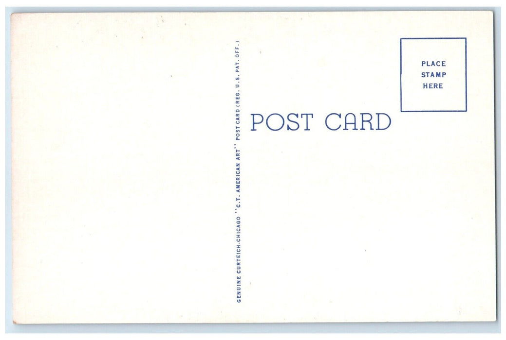 c1940 Multi-View Exterior City Hall Building Heber Springs Arkansas AR Postcard