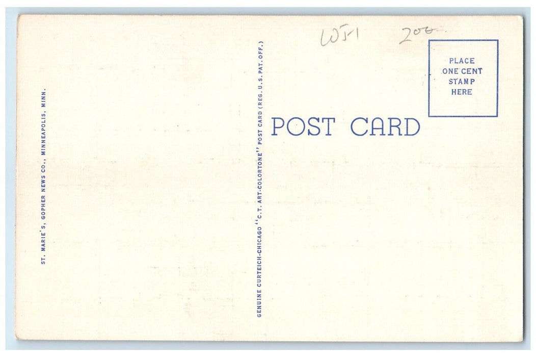 c1930's Campus Views Of The University Of Minnesota Minneapolis MN Postcard