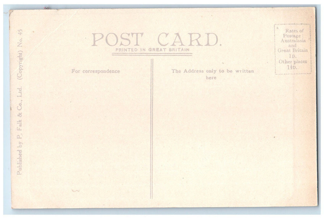 c1910 Victoria Quay Fremantle W.A. (No.2) Australia Unposted Antique Postcard