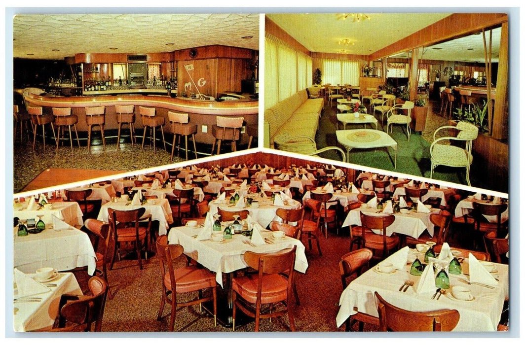 1961 Maple Grove Country Club Duncan West Salem Wisconsin WI Multiview Postcard