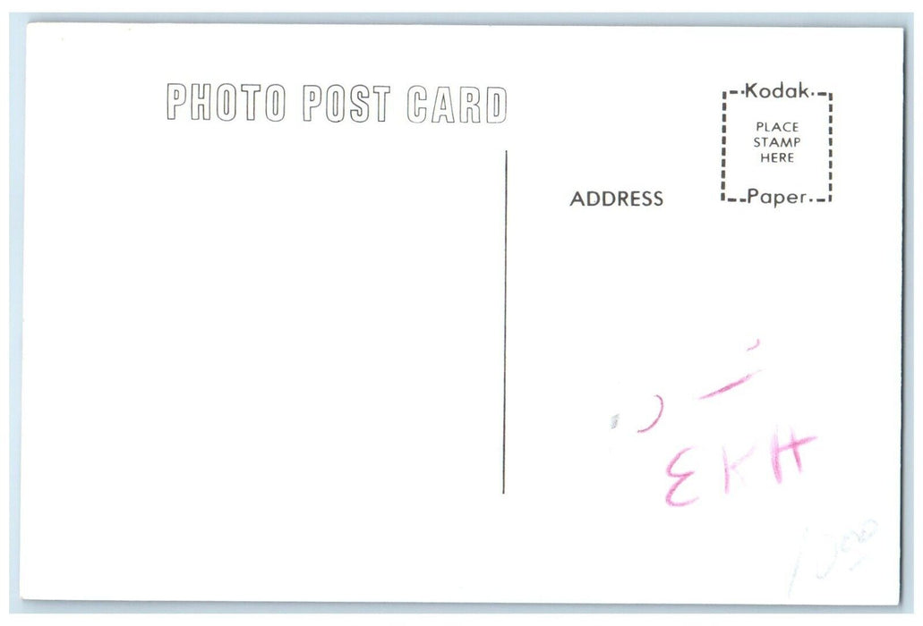 c1960's Sac City Train Depot Station Railroad Exterior Iowa RPPC Photo Postcard