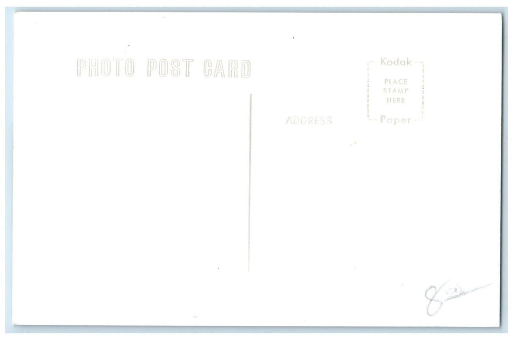 c1980 MILW Depot Hopkinton Iowa Railroad Train Depot Station RPPC Photo Postcard