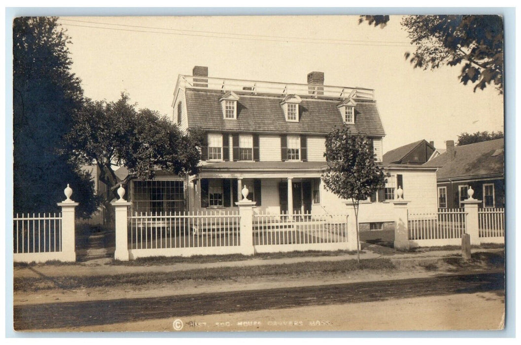 c1910's Page Household Danvers Massachusetts MA RPPC Photo Antique Postcard