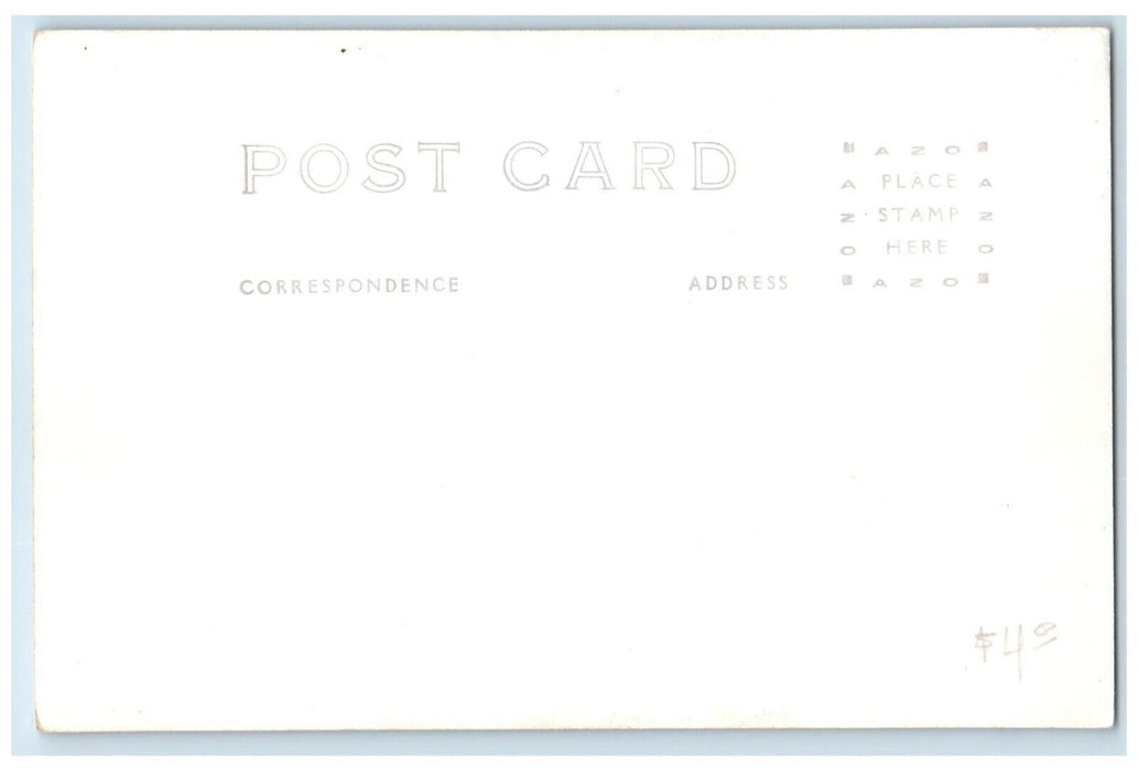 Padilla First Kansas Missionary Council Grove Kansas KS RPPC Photo Postcard