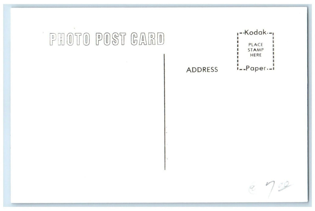 c1960 CBW Depot Flagler Iowa IA Railroad Train Depot Station RPPC Photo Postcard