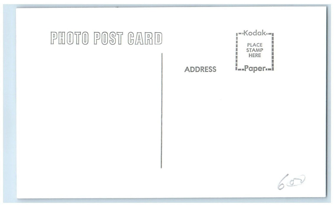 c1960 MSTL Depot Emmons Iowa IA Railroad Train Depot Station RPPC Photo Postcard
