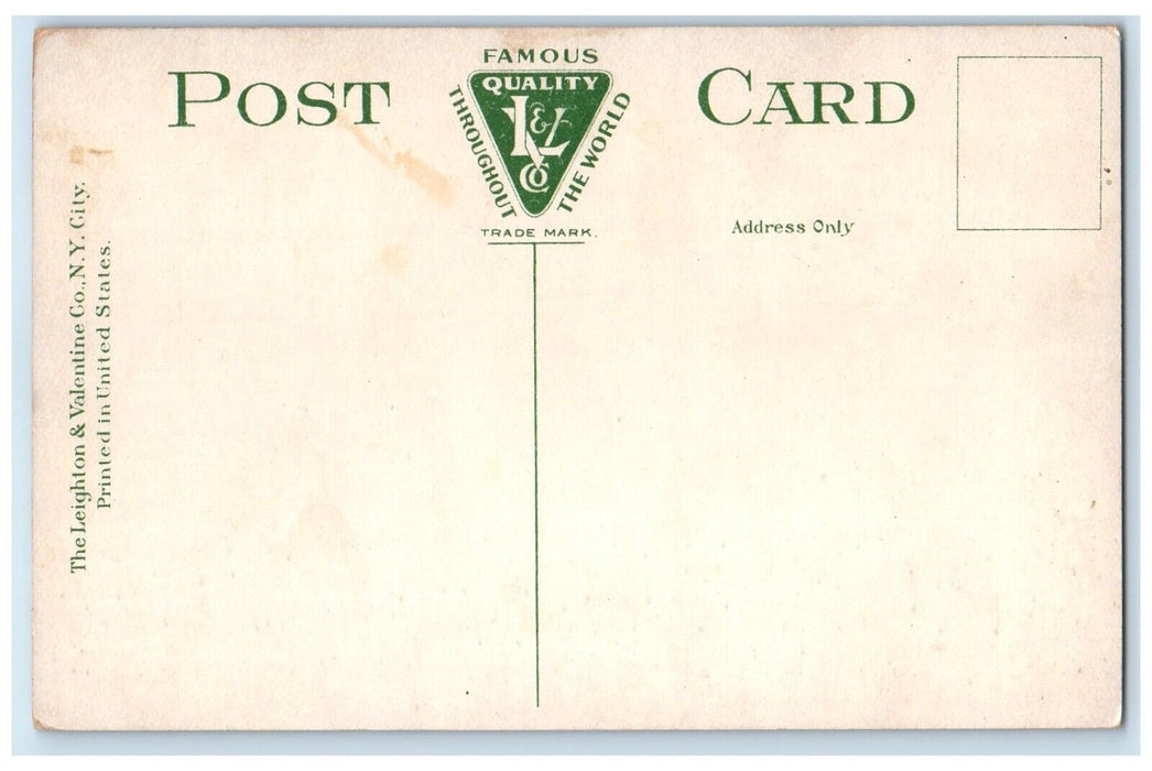 1910 Exterior View Registry Deeds Building New Bedford Massachusetts MA Postcard