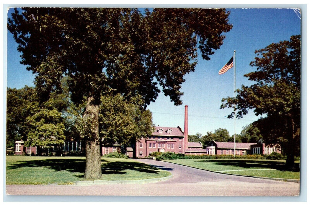 c1960 Shrine Hospital Crippled Children Building St Paul Minnesota MN Postcard