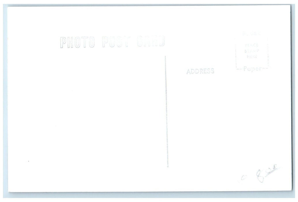 c1963 C&NW Depot Alden Iowa IA Railroad Train Depot Station RPPC Photo Postcard