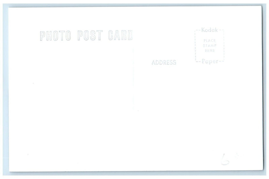 c1980 MILW Depot Carpenter Iowa Railroad Train Depot Station RPPC Photo Postcard