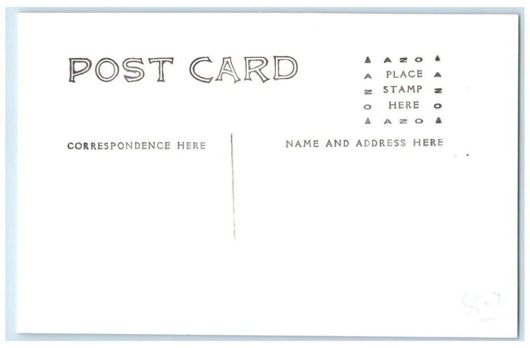 1970 MILW Depot Center JCT Iowa Railroad Train Depot Station RPPC Photo Postcard