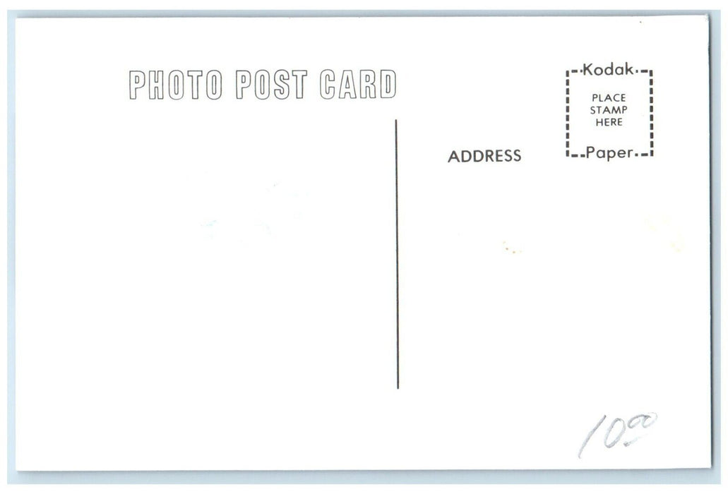 c1960 Crip Depot Lineville Iowa Railroad Train Depot Station RPPC Photo Postcard