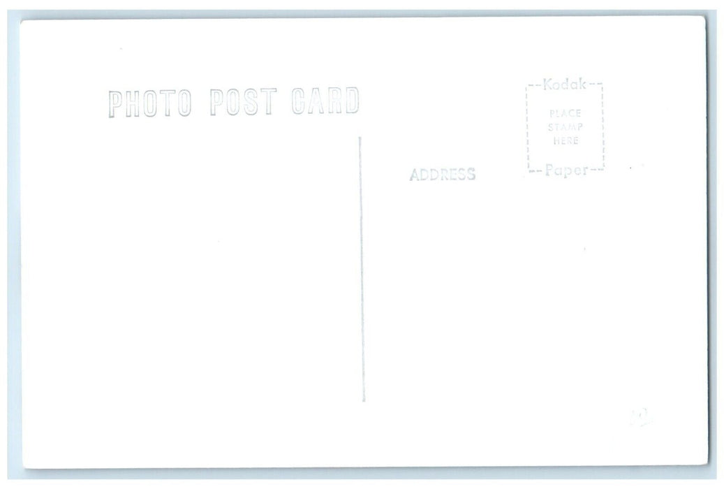 c1956 Cri&p Depot Corydon Iowa Railroad Train Depot Station RPPC Photo Postcard