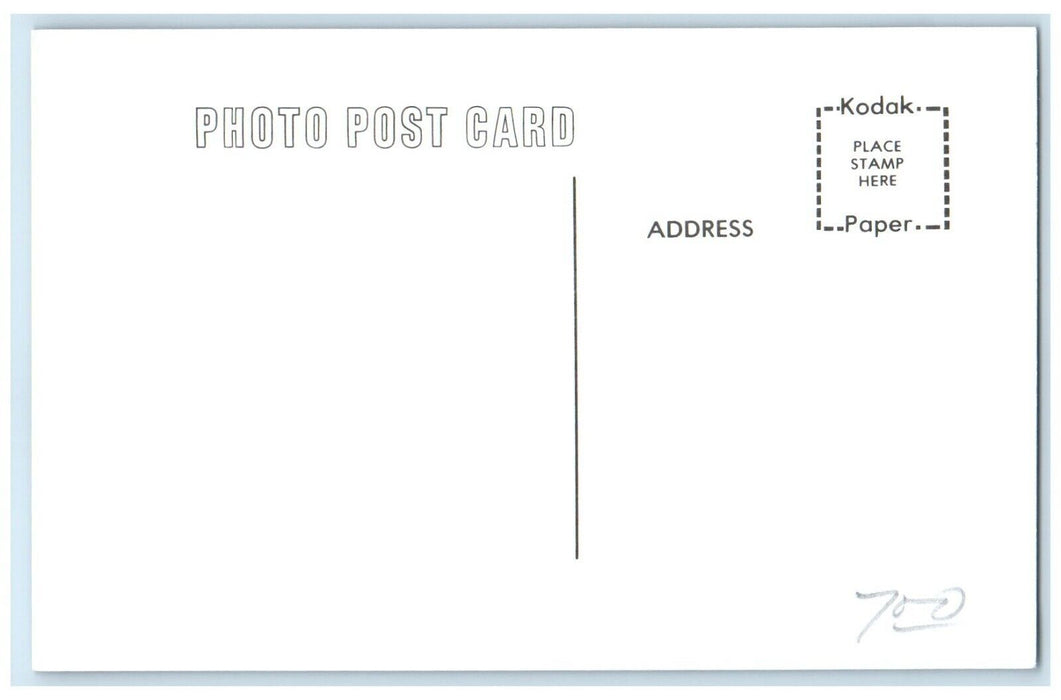 1960 Cri&p Depot Buchmanan Iowa Railroad Train Depot Station RPPC Photo Postcard