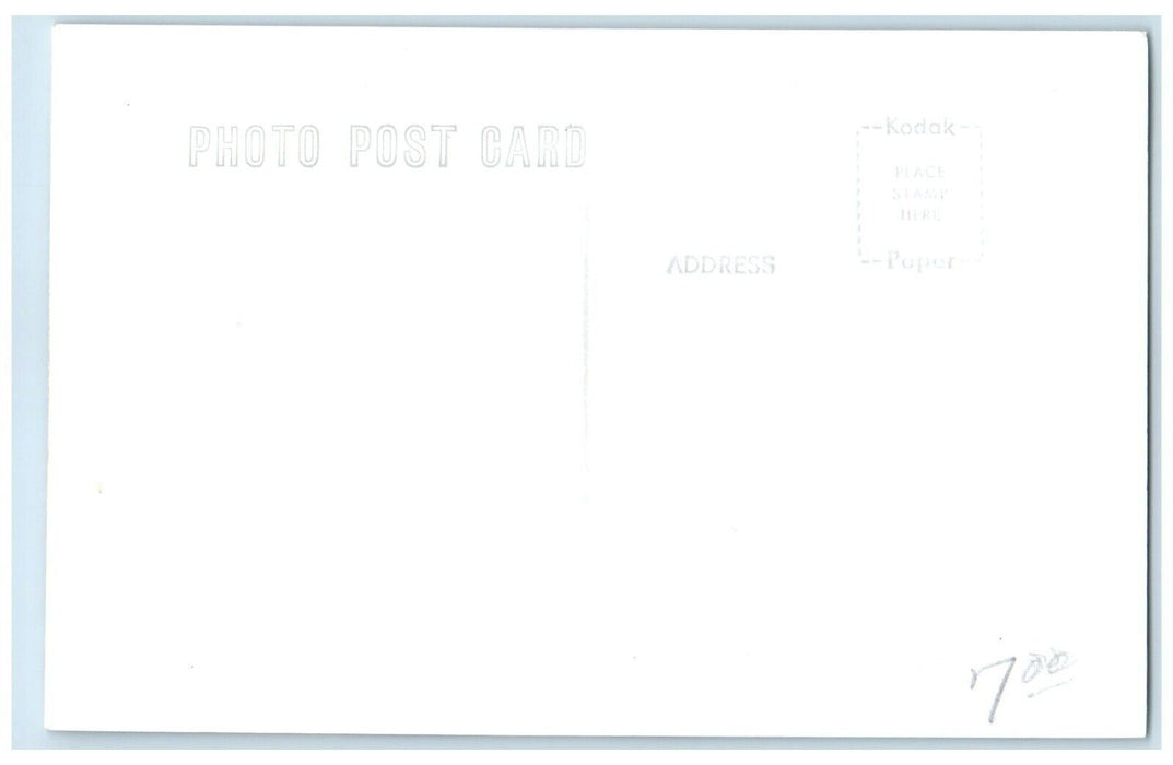c1980's  ICG Woodbine Iowa IA Railroad Train Depot Station RPPC Photo Postcard
