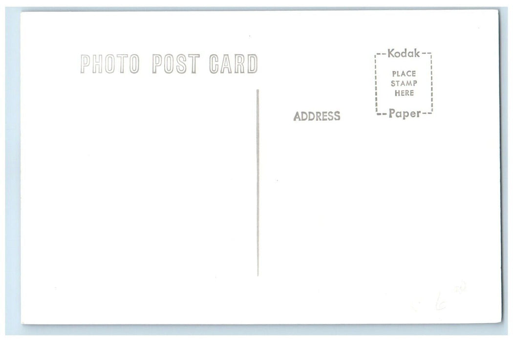 c1953 Wabash Depot Moulton Iowa Railroad Train Depot Station RPPC Photo Postcard