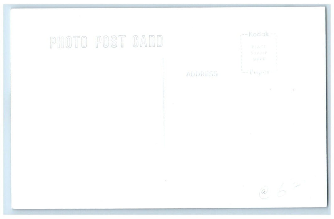 c1980 MILW Depot Manilla Iowa Railroad Train Depot Station RPPC Photo Postcard