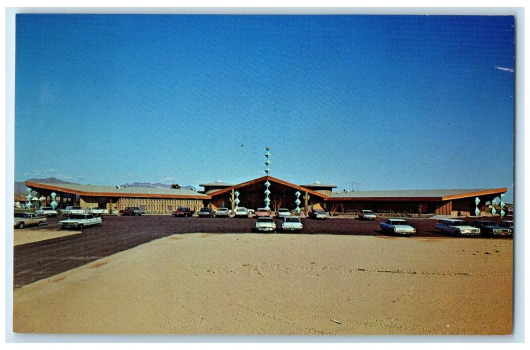 c1950's View Of Apache Wells Mobile City Mesa Arizona AZ Vintage Postcard