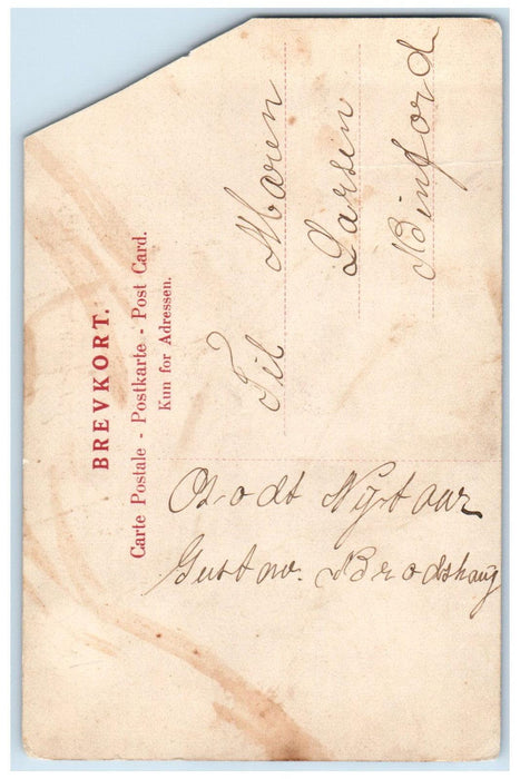 c1910 Portion of Feiring Mjosen Eidsvoll Norway Antique Posted Postcard
